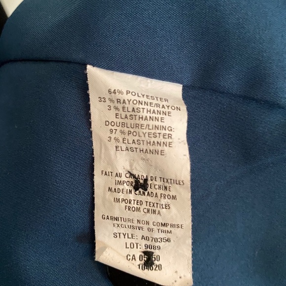 Jacob XS Black Suit Jacket - Picture 8 of 8